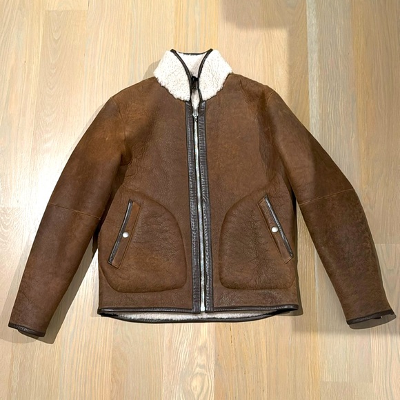 Rag & Bone Elliot Shearling Jacket - Picture 1 of 15